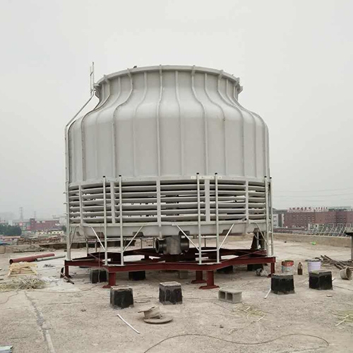 上海圆形玻璃钢冷却塔安装